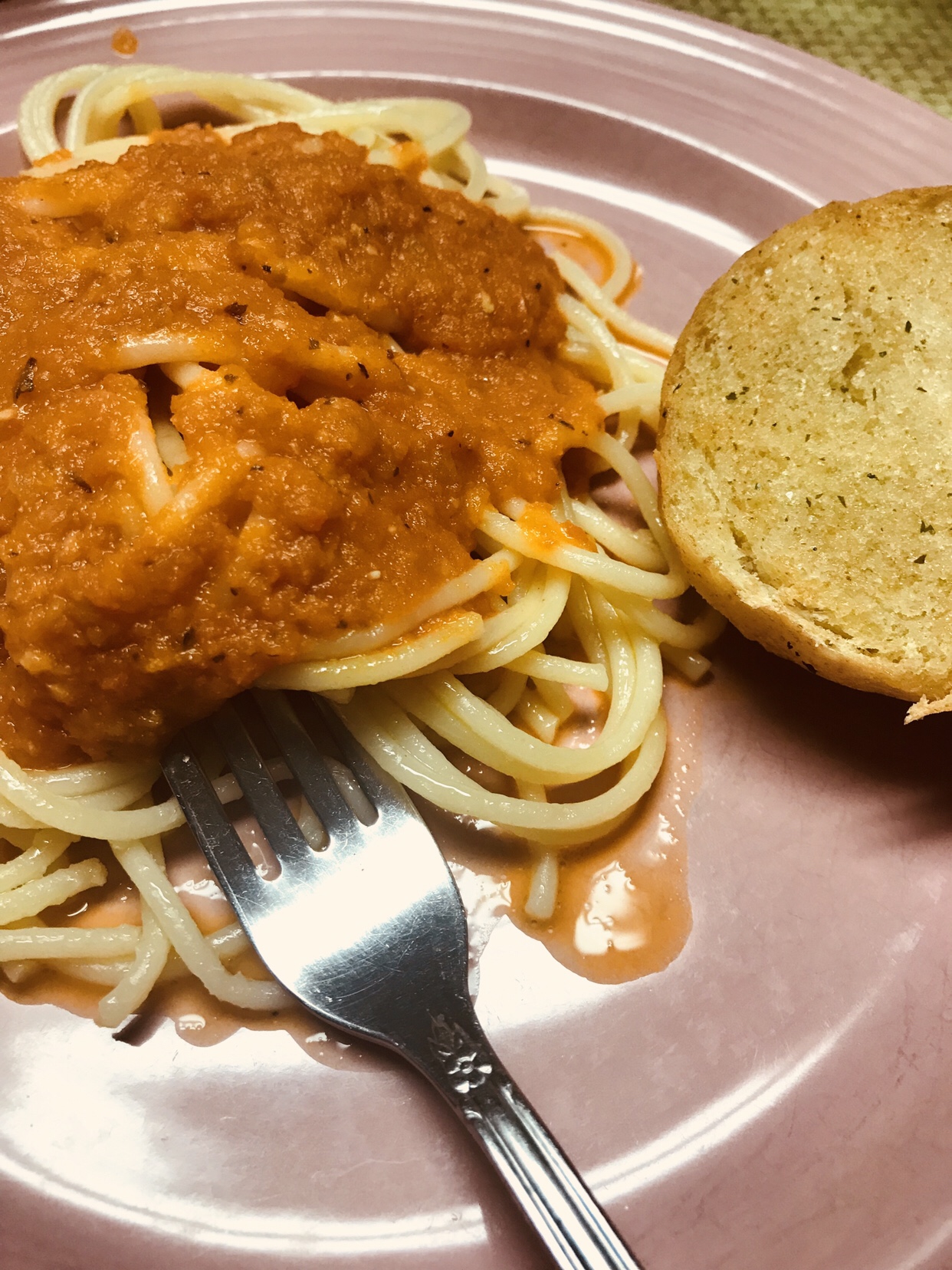 Spaghetti with Carrot/Tomato Saucei Pria's Ponderings Pria's Ponderings